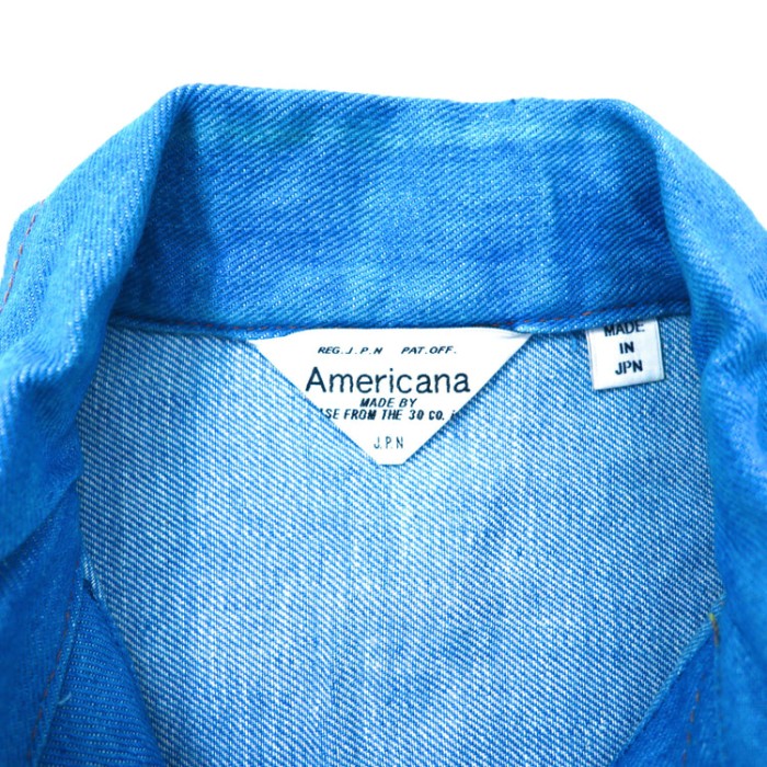 Americana デニムジャケット S ブルー 日本製 | Vintage.City 빈티지숍, 빈티지 코디 정보