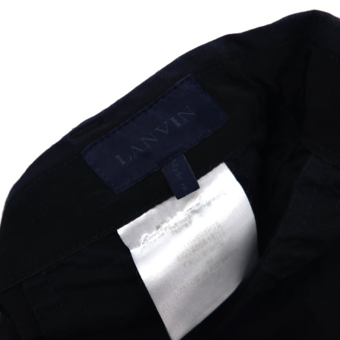 LANVIN バイカーズパンツ L ブラック ルーマニア製 | Vintage.City 古着屋、古着コーデ情報を発信