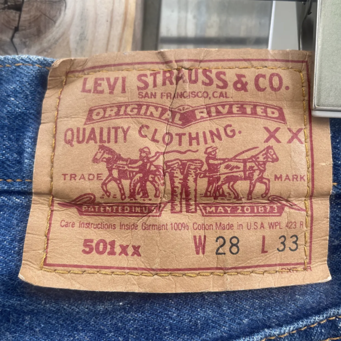 USA Levi's501 denim pants W28 | Vintage.City 古着屋、古着コーデ情報を発信