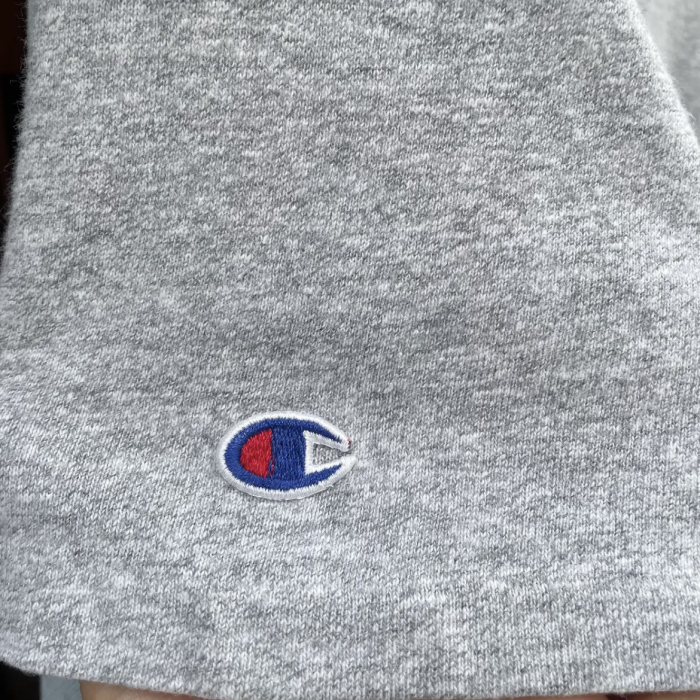 90s USA Champion grey logo T-shirt | Vintage.City 古着屋、古着コーデ情報を発信