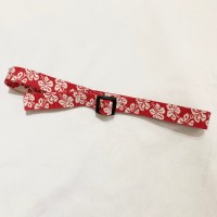 Made in USA BISON red hibiscus belt | Vintage.City ヴィンテージ 古着