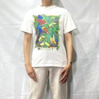 Made in USA Birds of Paradise T-shirt | Vintage.City Vintage Shops, Vintage Fashion Trends