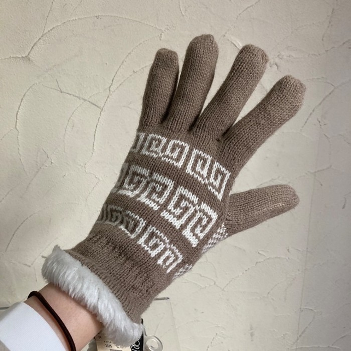 Deadstock beige / white gloves | Vintage.City 古着屋、古着コーデ情報を発信