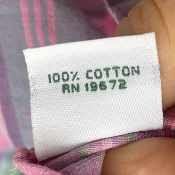 USA RalphLauren pink madras B.D.shirt | Vintage.City 古着屋、古着コーデ情報を発信