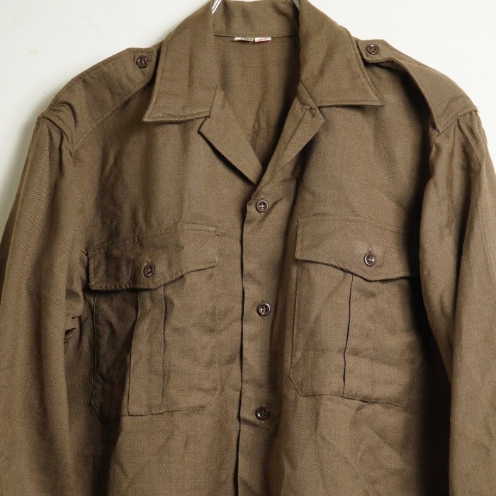 1950～60’s French Military Wool Shirt | Vintage.City 빈티지숍, 빈티지 코디 정보