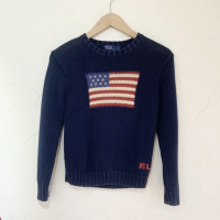 Ralph lauren star-starred banner knit | Vintage.City Vintage Shops, Vintage Fashion Trends