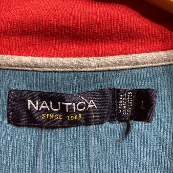 NAUTICA ノーティカ ワンポイント 00’s / ハーフジップスウェット | Vintage.City 古着屋、古着コーデ情報を発信