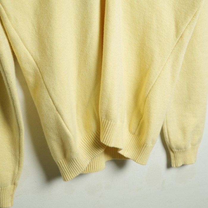 Lacoste Cotton Vneck Knit Sweater | Vintage.City 古着屋、古着コーデ情報を発信