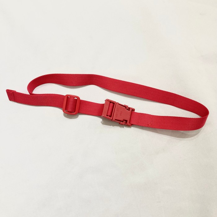 Red release buckle belt | Vintage.City 빈티지숍, 빈티지 코디 정보