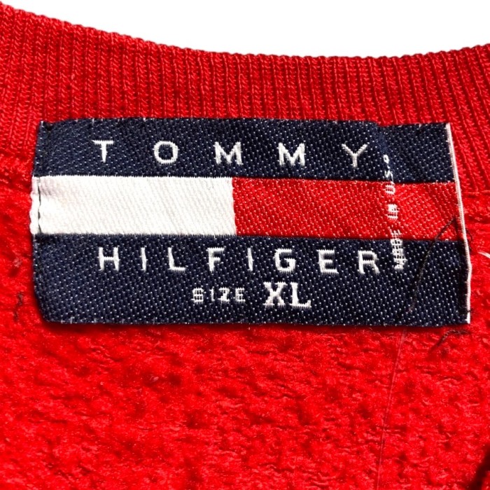 TOMMY HILFIGER トミーヒルフィガー ワンポイント 90’s / ス | Vintage.City 빈티지숍, 빈티지 코디 정보