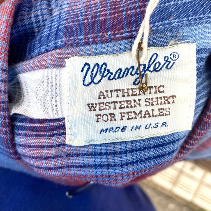 Made in USA wrangler western check shirt | Vintage.City Vintage Shops, Vintage Fashion Trends