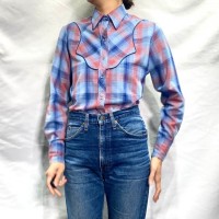 Made in USA wrangler western check shirt | Vintage.City ヴィンテージ 古着