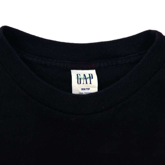 USA製 GAP ロングスリーブTシャツ XS ブラック コットン ボックスロゴ | Vintage.City 古着屋、古着コーデ情報を発信