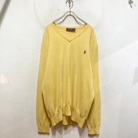 “Ralph Lauren” One Point Knit | Vintage.City ヴィンテージ 古着