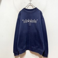 “DALLAS COWBOYS” Embroidery Sweat Shirt | Vintage.City ヴィンテージ 古着