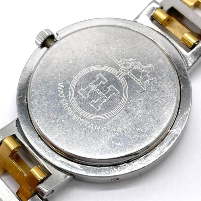 HERMES エルメス ボーイズ腕時計 クリッパー クオーツ コンビ ゴールド シルバー | Vintage.City 古着屋、古着コーデ情報を発信