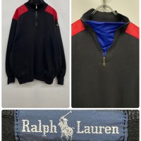 “Ralph Lauren” Switching Half Zip Sweat | Vintage.City ヴィンテージ 古着
