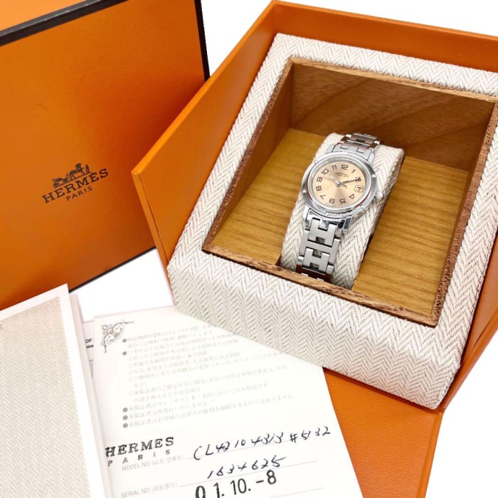 とっておきし福袋 エルメス Hermes レディース クリッパー CL4.210