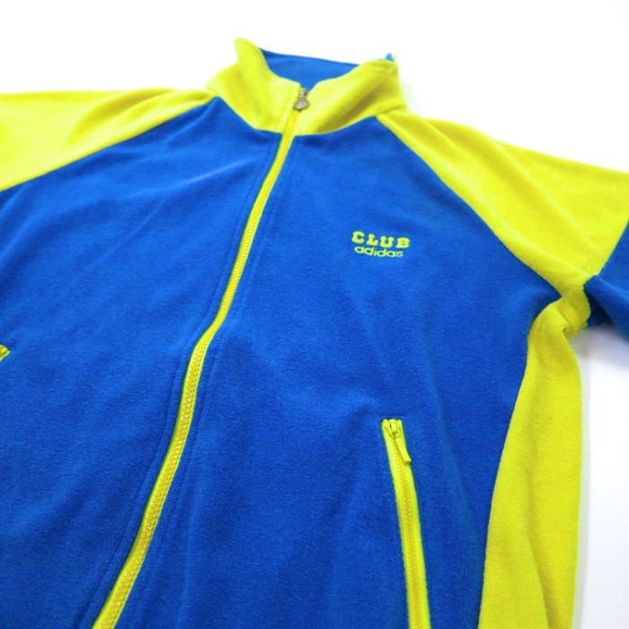 CLUB adidas トラックジャケット L ブルー パイル地 デサント社製 80年代 | Vintage.City 古着屋、古着コーデ情報を発信