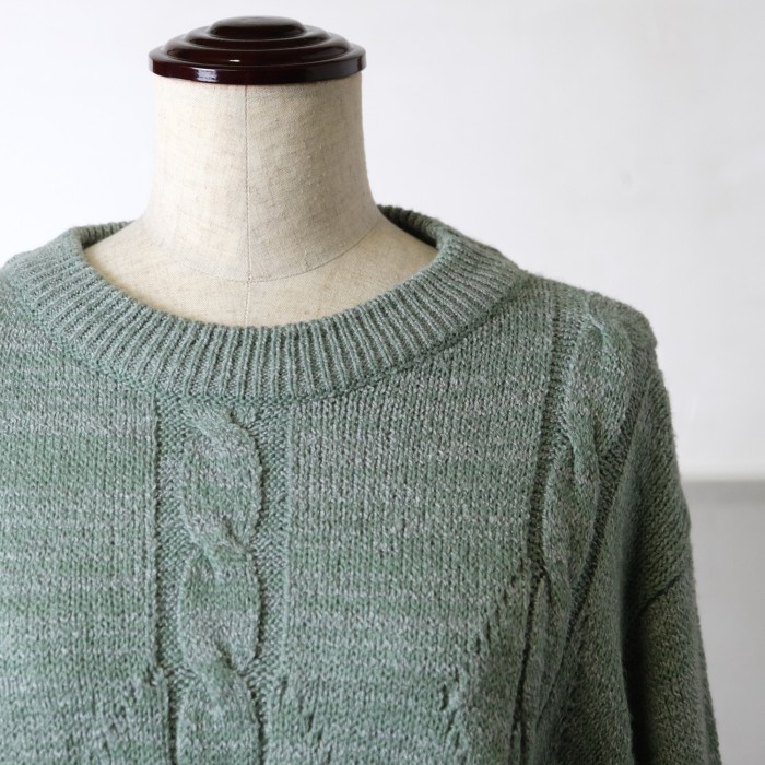 ミントグリーンセーター | Vintage.City 빈티지숍, 빈티지 코디 정보