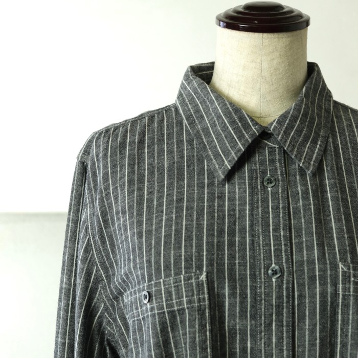 ラルフローレン コットンシャンブレーストライプシャツ | Vintage.City 古着屋、古着コーデ情報を発信