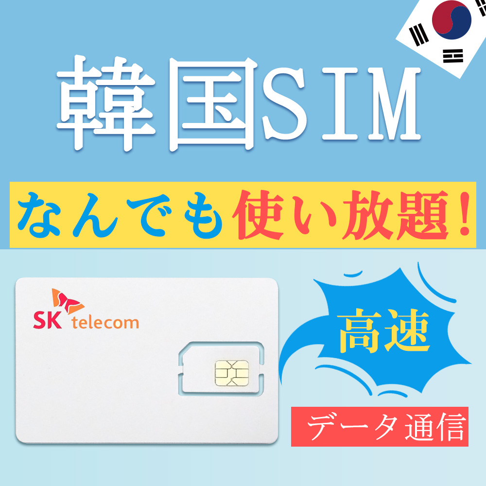 データ通信 eSIM 韓国 4日間 毎日 1GB esim 格安eSIM SIMプリー 韓国 プリペイド esim データ専用 SKT