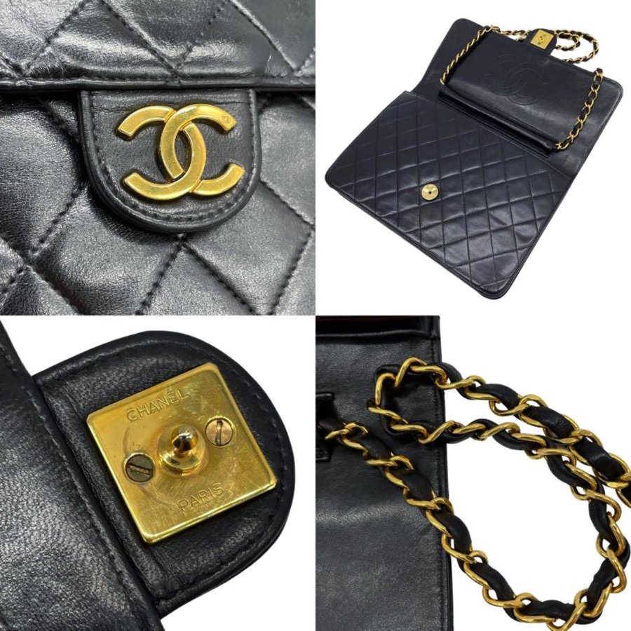 CHANEL シャネル マトラッセ シングルチェーンショルダーバッグ ...