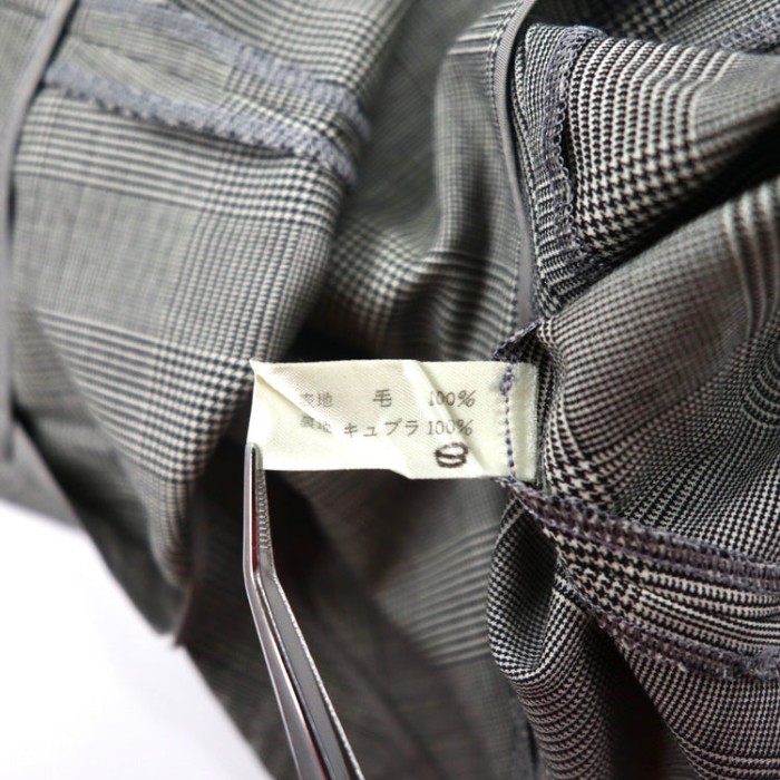 Chloe PARIS テーラードジャケット 40 グレー グレンチェック ウール オールド | Vintage.City 古着屋、古着コーデ情報を発信