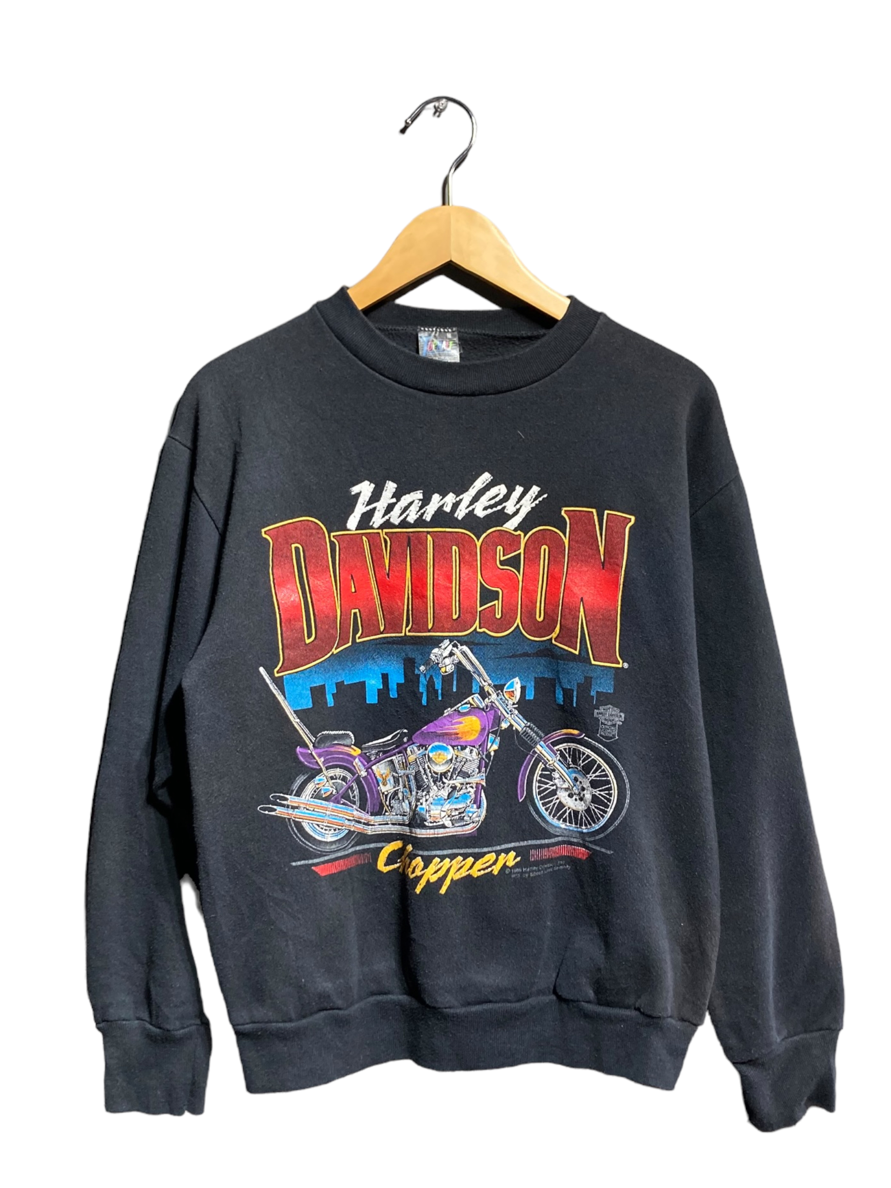 激安売品80\'s 超希少 一点物　Harley-Davidson ハーレー　スウェット トップス