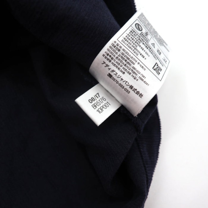 adidas originals クルーネックTシャツ L ネイビー コーデュロイ CORDUROY TEE BR5176 | Vintage.City 古着屋、古着コーデ情報を発信