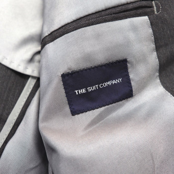 THE SUIT COMPANY 2Bセットアップスーツ 170 グレー ストライプ ウール | Vintage.City 古着屋、古着コーデ情報を発信