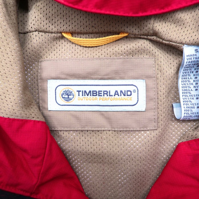 Timberland マウンテンパーカー S レッド ナイロン | Vintage.City 古着屋、古着コーデ情報を発信