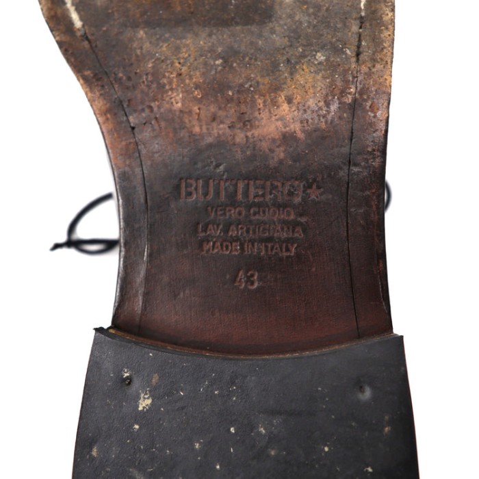 BUTTERO ポストマンシューズ 27.5cm ブラック | Vintage.City 빈티지숍, 빈티지 코디 정보