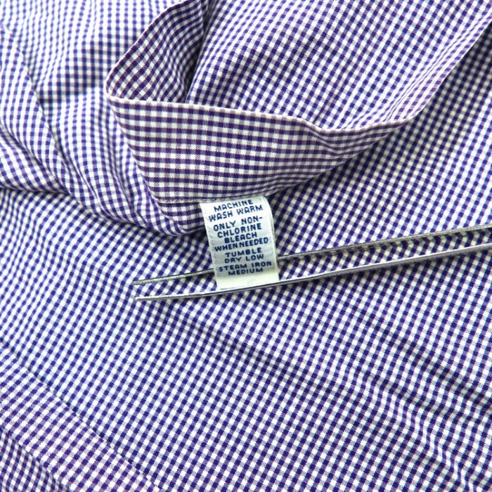 Ralph Lauren ボタンダウンシャツ XXL ネイビー ギンガムチェック コットン BLAKE ビッグサイズ スモールロゴ刺繍 | Vintage.City 빈티지숍, 빈티지 코디 정보