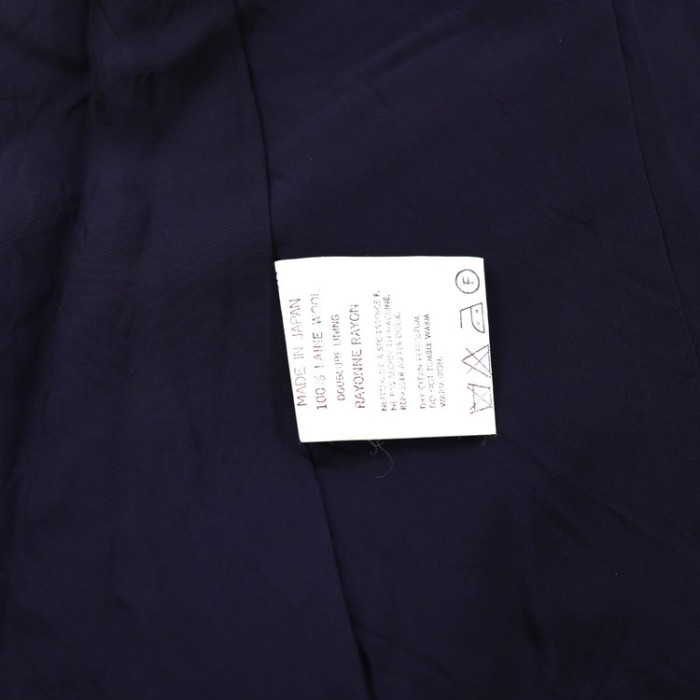 Y's ダブルブレストジャケット M ネイビー ウールギャバジン YT-J06_100 日本製 | Vintage.City 古着屋、古着コーデ情報を発信