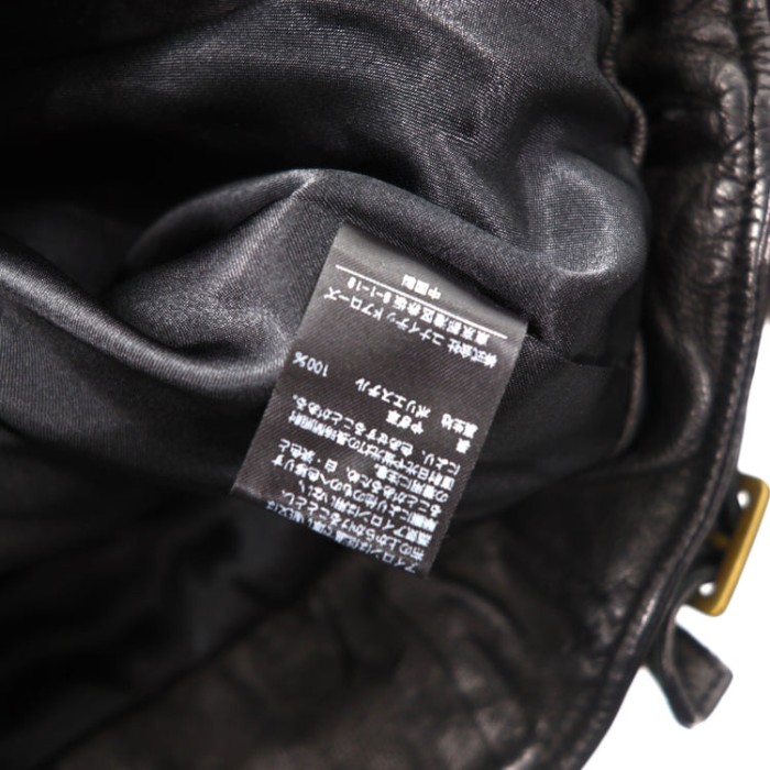 UNITED ARROWS ダブルライダースジャケット 36 ブラック 山羊革 1525-136-2584 | Vintage.City 古着屋、古着コーデ情報を発信