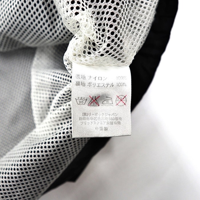 Reebok ナイロンジャケット L ブラック ロゴ刺繍 袖ロゴ 90年代 | Vintage.City 빈티지숍, 빈티지 코디 정보