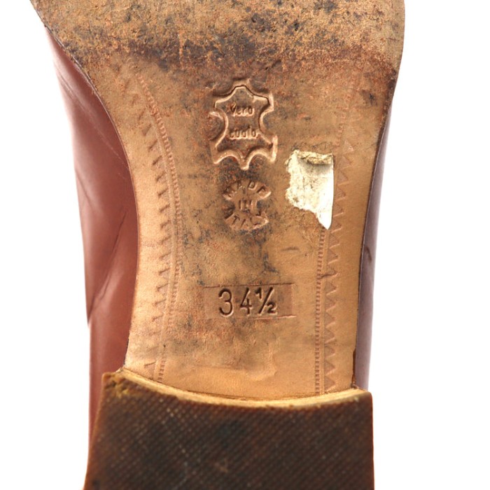 Alexandra コンビローファー 21.5cm ブラウン イタリア製 | Vintage.City 古着屋、古着コーデ情報を発信
