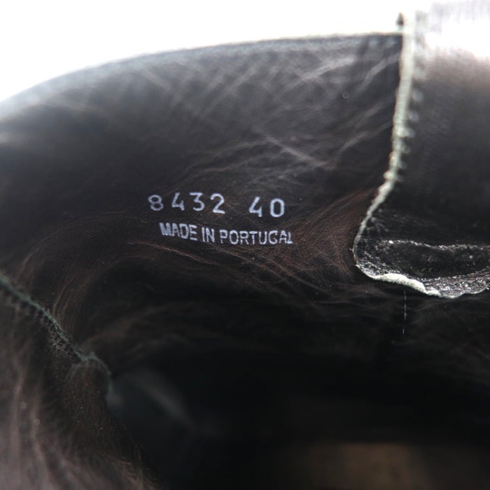 A.P.C. エンジニアブーツ 24.5cm ブラック レザー VIBRAMソール ポルトガル製 | Vintage.City 古着屋、古着コーデ情報を発信