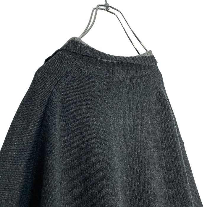90s EAST ISLAND slit design knit sweater | Vintage.City 古着屋、古着コーデ情報を発信
