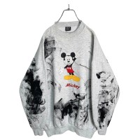 90s Mickey custom paint sweatshirt | Vintage.City ヴィンテージ 古着
