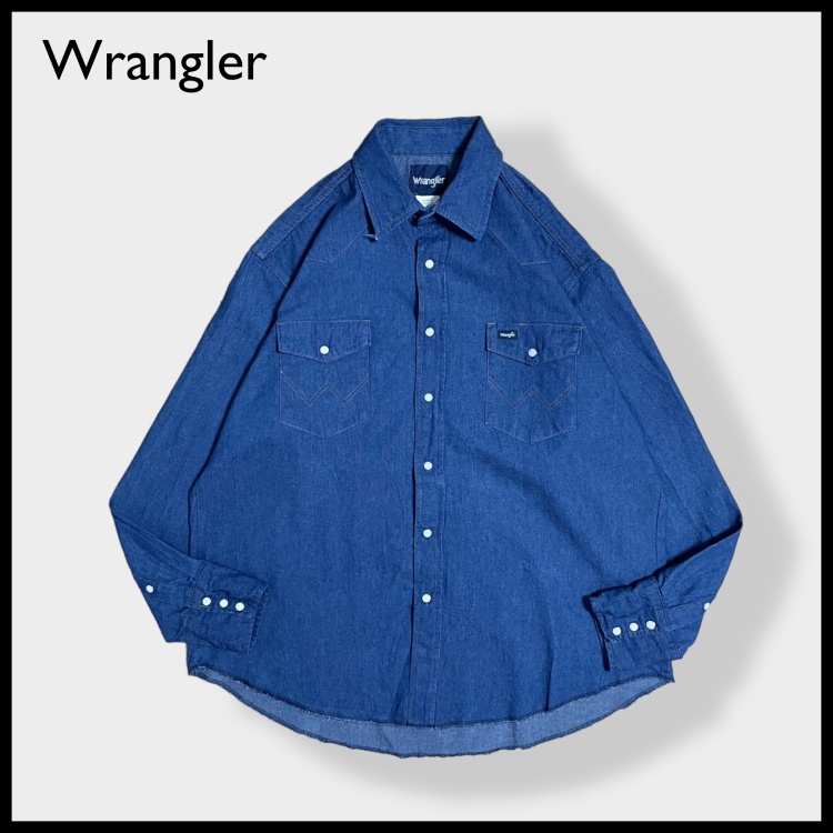 Wrangler(ラングラー)ウエスタンデニムシャツ