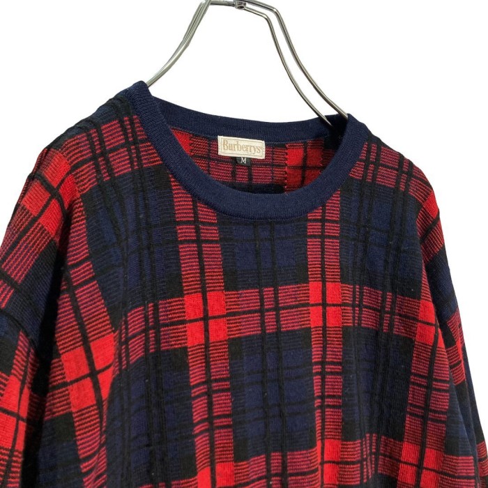 90s Burberrys design check sweater | Vintage.City 古着屋、古着コーデ情報を発信