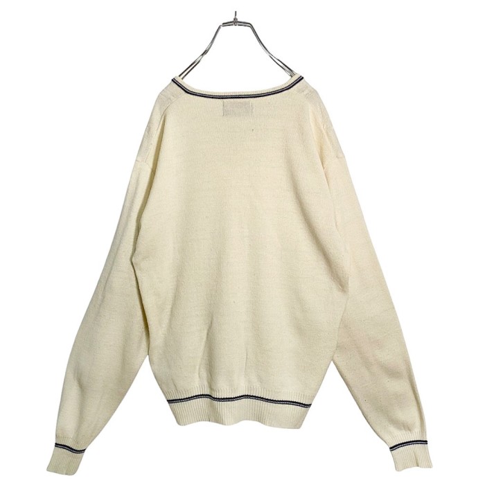 80s puritan Acrylic tilden knit sweater | Vintage.City 古着屋、古着コーデ情報を発信