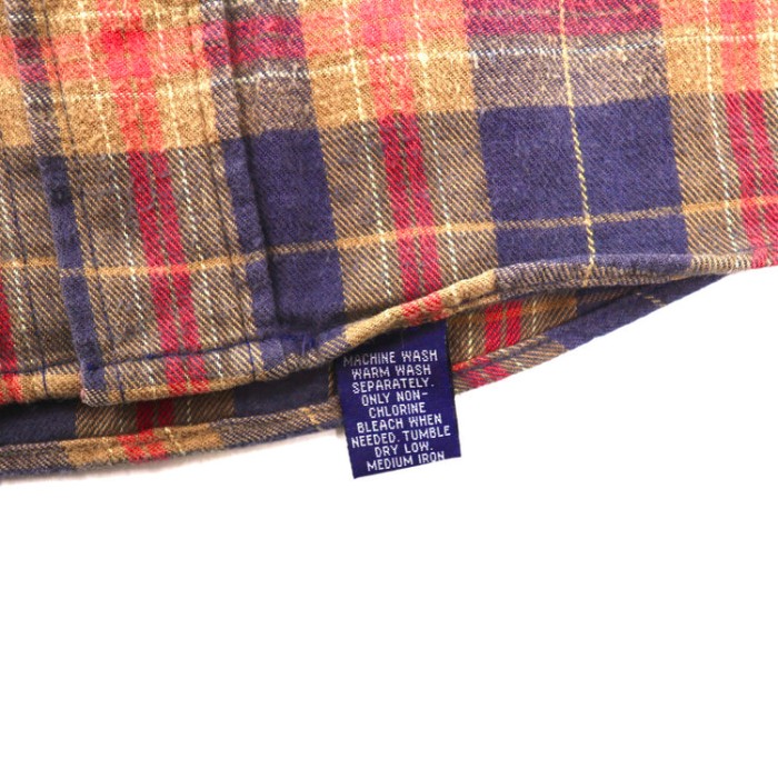 Ralph Lauren ネルシャツ S ベージュ チェック コットン スモールポニー刺繍 | Vintage.City 古着屋、古着コーデ情報を発信