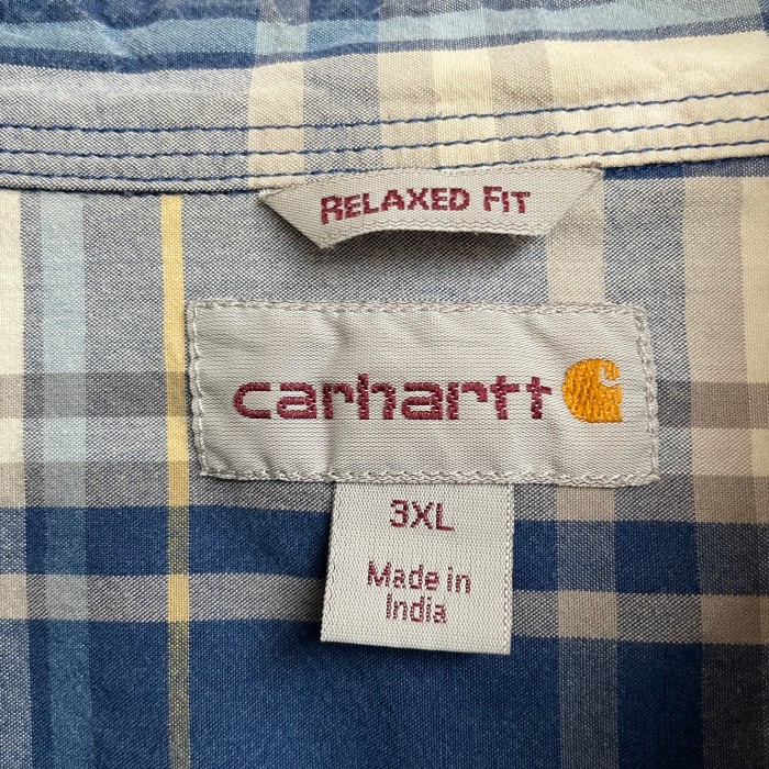 carhartt BIG SHIRT (3XL) カーハート　シャツ　チェック | Vintage.City 古着屋、古着コーデ情報を発信