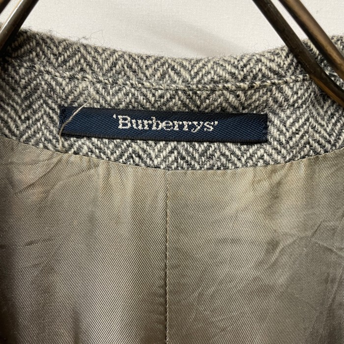 burberrys made in spain ヘリンボーン柄　テーラード | Vintage.City 빈티지숍, 빈티지 코디 정보