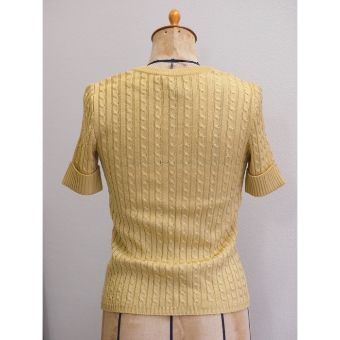 #262 knit tops 半袖ニットトップス　カーディガン　9号　レディースM 古着 | Vintage.City Vintage Shops, Vintage Fashion Trends
