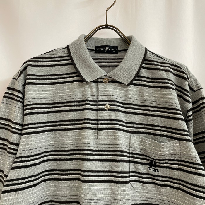 twin polo ポロシャツ　ツインポロ　ボーダー | Vintage.City 빈티지숍, 빈티지 코디 정보
