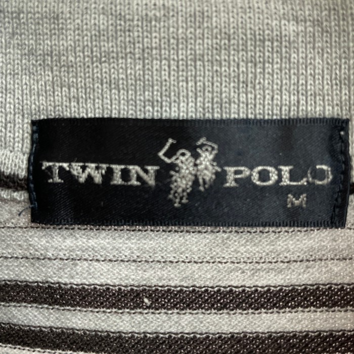 twin polo ポロシャツ　ツインポロ　ボーダー | Vintage.City 古着屋、古着コーデ情報を発信